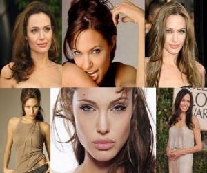 Puzzle Angelina Jolie είναι μια ταινία και τηλεοπτική ηθοποιός, μοντέλο, φιλάνθρωπος, socialite και πρεσβευτής καλής θέλησης για την UNHCR ΗΠΑ.